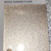 beige shining flake 4P2