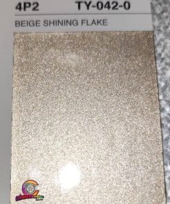beige shining flake 4P2