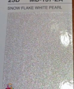 snow flake white pearl 25D