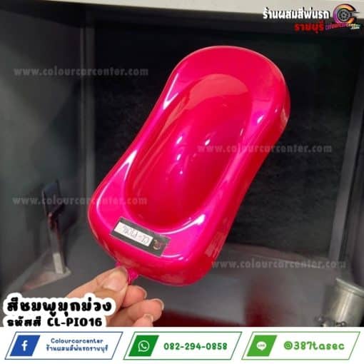 สีชมพูมุกม่วง CL-PI016