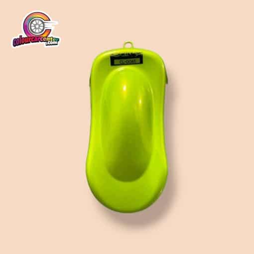 สีเขียวเหลืองเลม่อนมุกทอง CL-G065 - Image 3