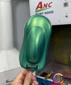 สีเขียวมิ้นมุกทอง CL-G074